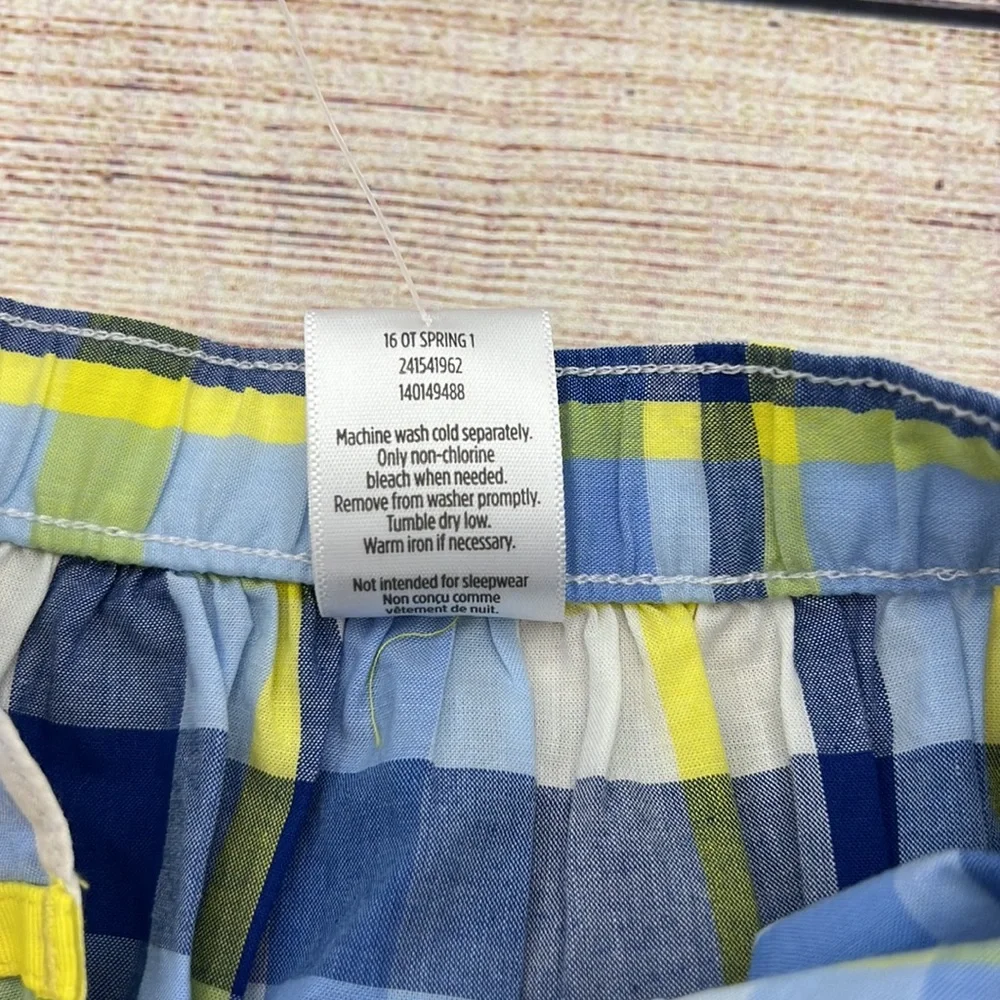Gymboree Elastic Waist Plaid Skirt Size 4